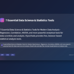 7 Essential Data Science & Statistics Tools Every Analyst Needs