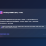 5 Essential Developer Tools to Boost Your Coding Efficiency
