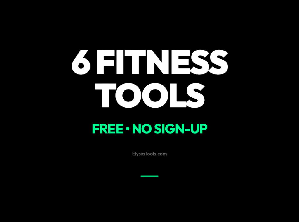 6 Free Fitness Calculators That Go Beyond Basic Metrics