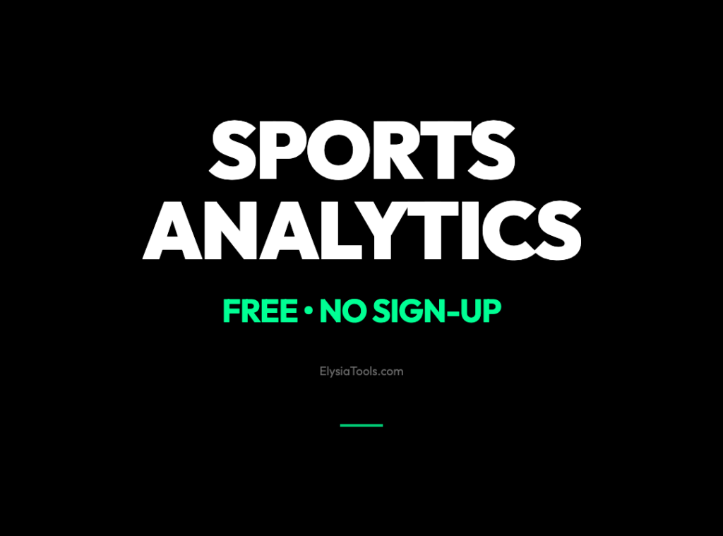 8 Free Sports Analytics Calculators That Will Transform Your Training in 2026