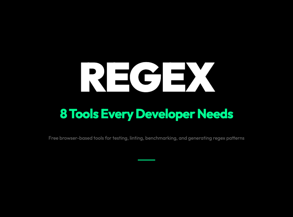 8 Free Regex Tools That Actually Solve Real Problems