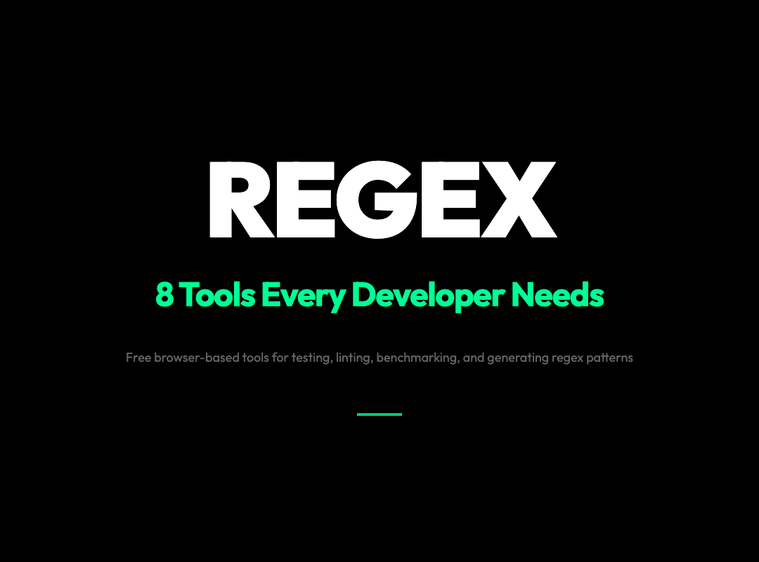 8 Free Regex Tools That Actually Solve Real Problems