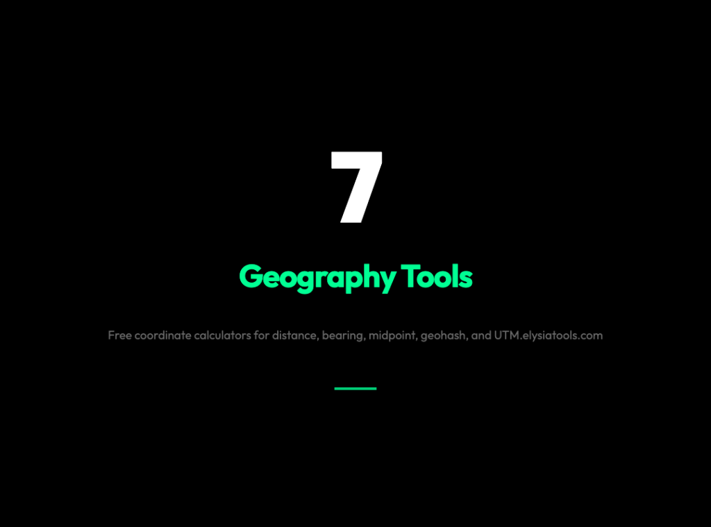7 Free Geography Tools That Turn Coordinates into Real Answers