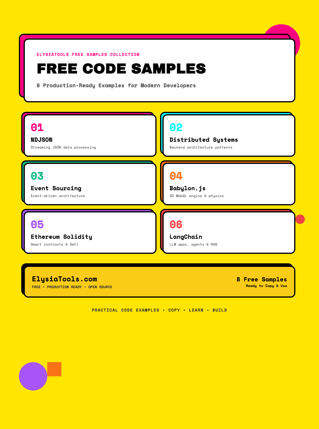 6 Free Code Samples Every Developer Should Have in Their Toolkit - COSESAI