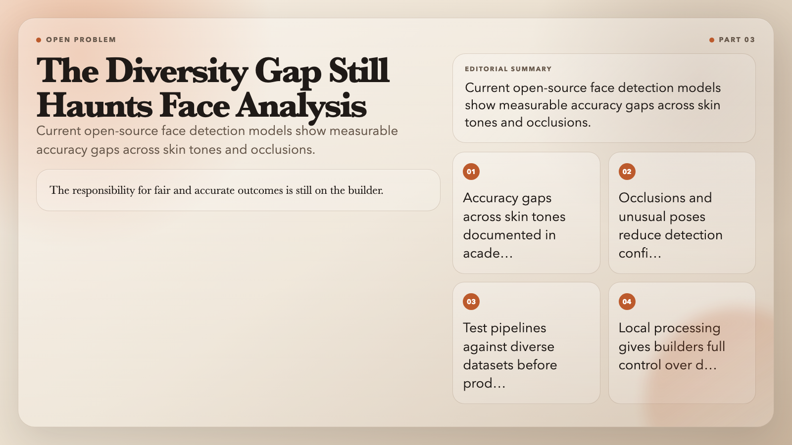 The Diversity Gap Still Haunts Face Analysis