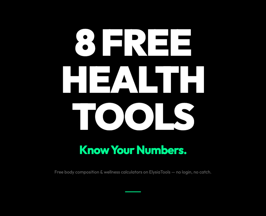 You Track Your Finances to the Cent. What Do You Actually Know About Your Body?