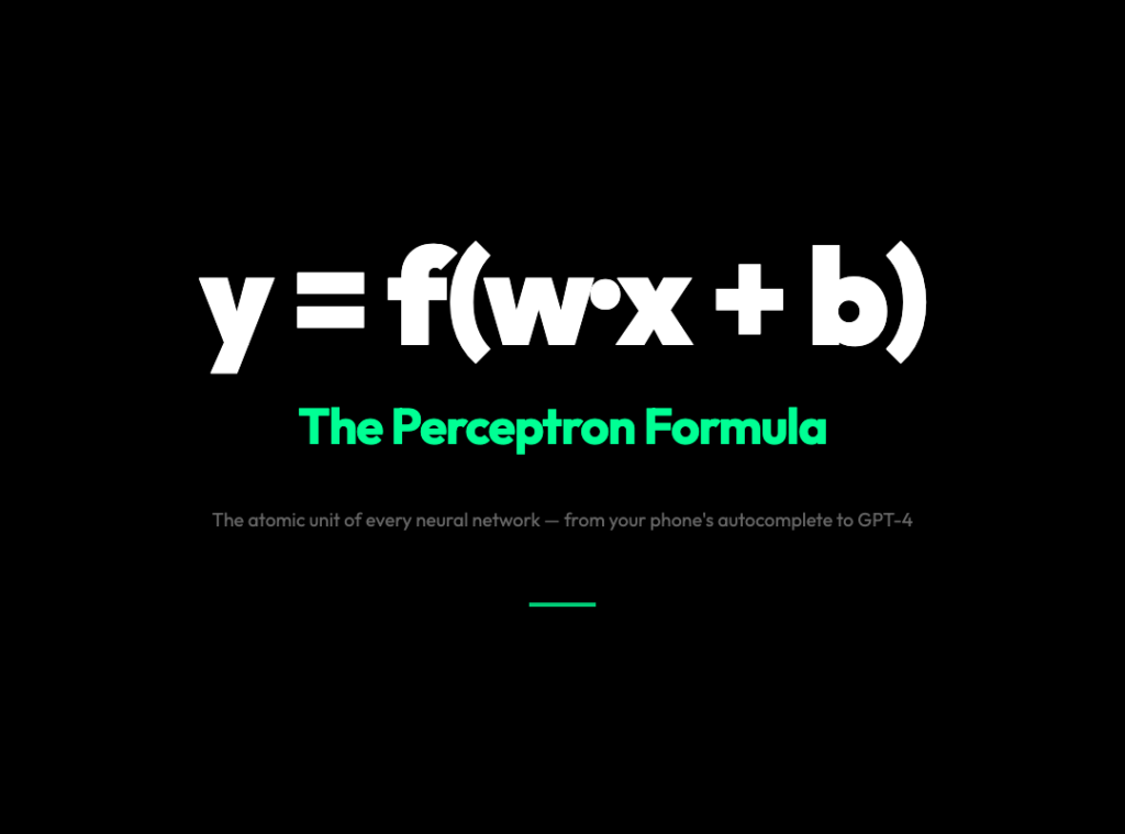 The Simple Math Behind Every Neural Network You’ve Ever Used