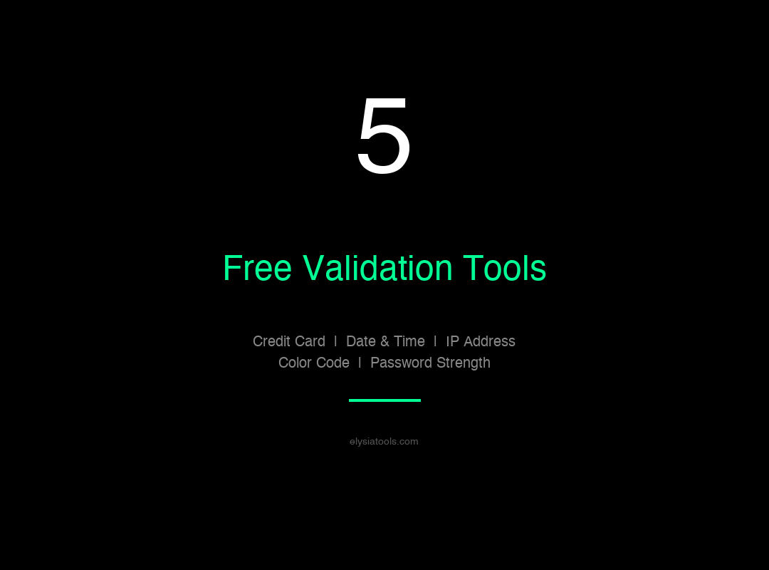 5 Free Validation Tools That End the Tab-Switching Frustration