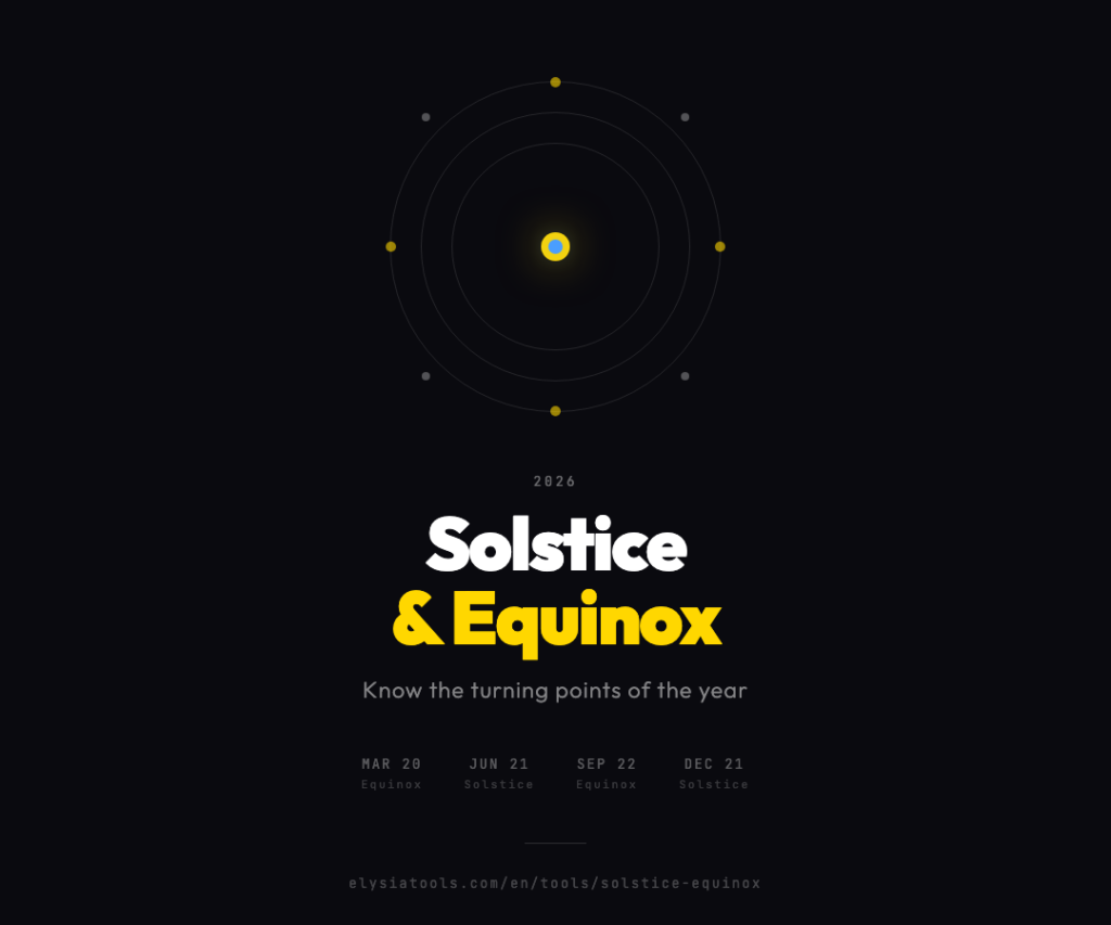 # Why the Solstice & Equinox Calculator Should Be Your New Favorite Astronomy Tool