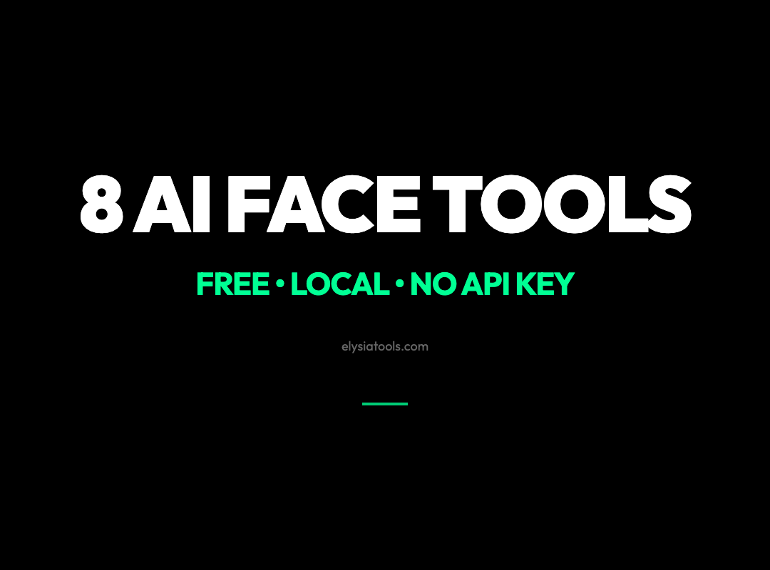 8 Free AI Face Analysis Tools That Run Locally