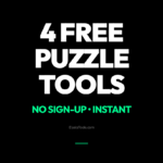 4 Free Puzzle Generator Tools That Will Keep You Entertained for Hours