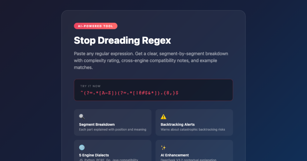 Stop Dreading Regex — Let AI Break It Down for You
