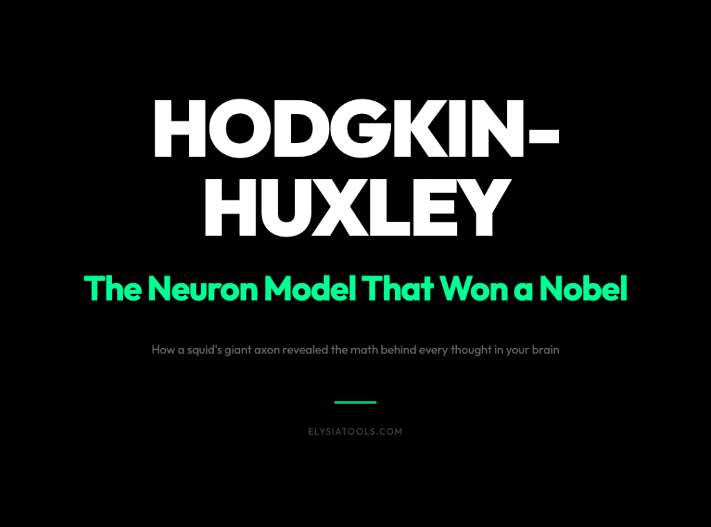 The Giant Squid That Changed Everything: How One Neuron Won a Nobel Prize
