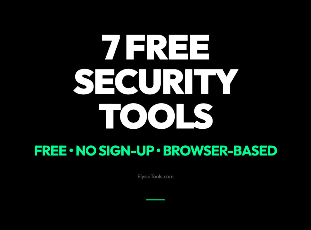 7 Free File Integrity & Security Tools Every Developer Needs
