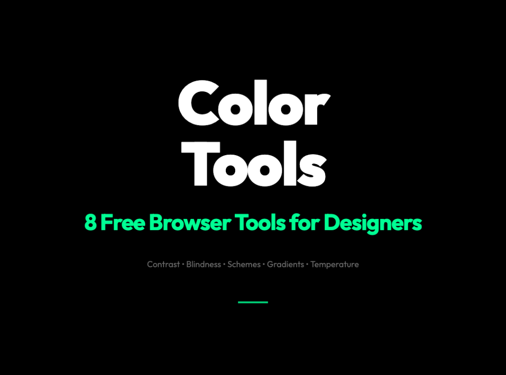 8 Free Browser-Based Color Tools for Designers Who Refuse to Pay for Adobe