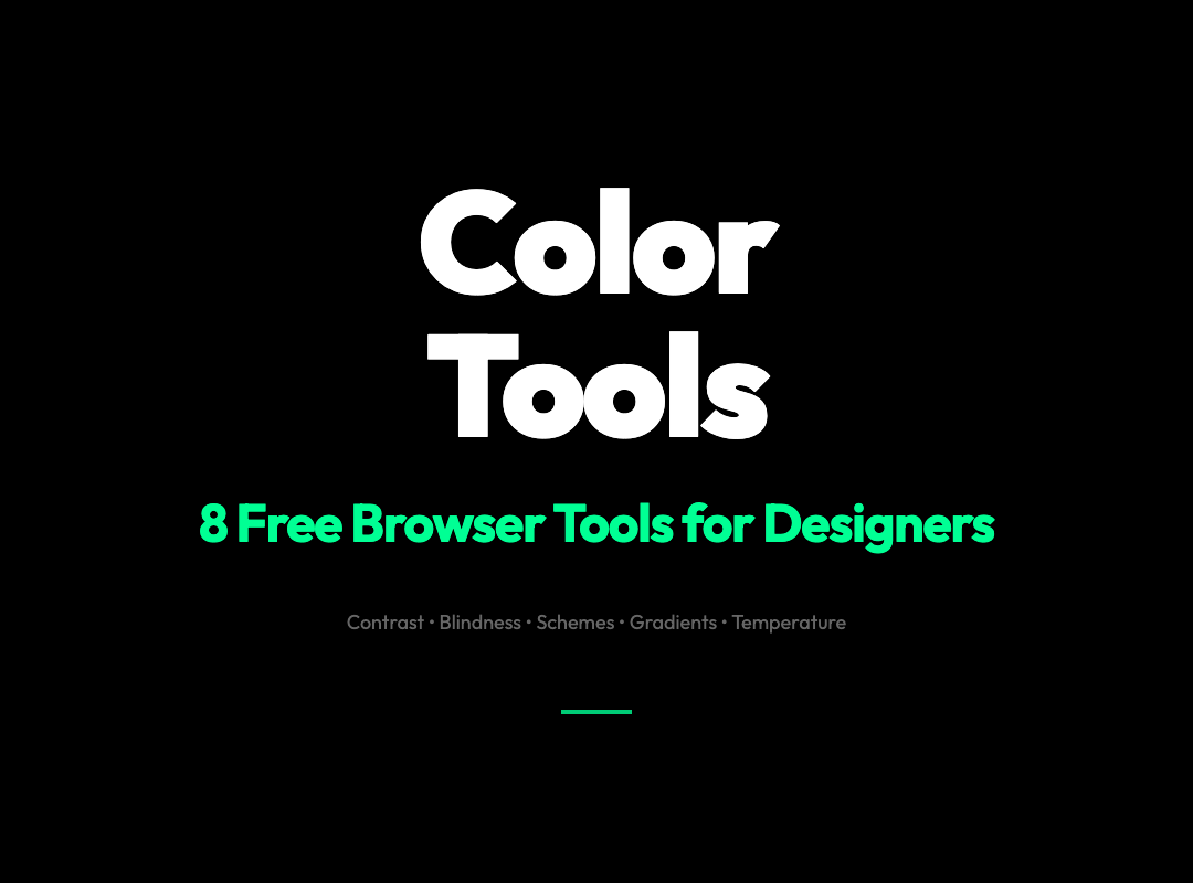 8 Free Browser-Based Color Tools for Designers Who Refuse to Pay for Adobe