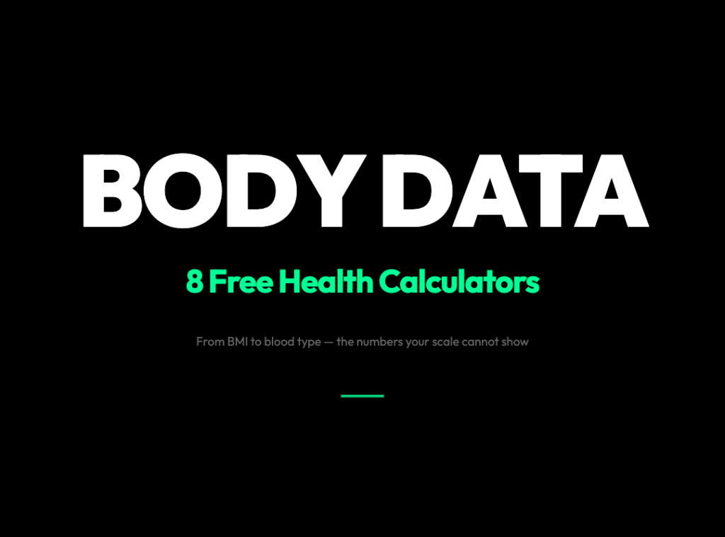 8 Free Health Calculators That Tell You More Than Your Scale
