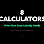 8 Free Health Calculators That Tell You What Your Body Actually Needs