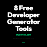 8 Free Developer Generator Tools That Replace the Tedious Setup Work You’re Still Doing Manually