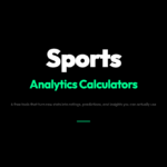 4 Free Sports Calculators That Turn Raw Numbers Into Real Insights