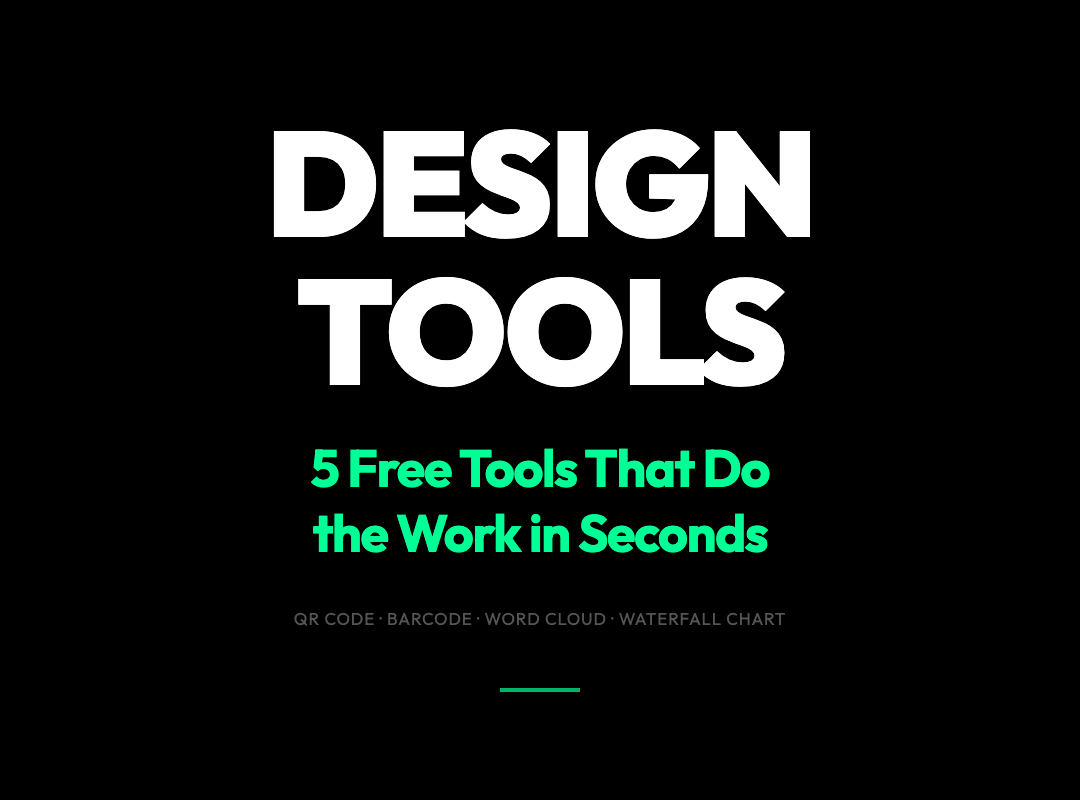 5 Free Designer & Generator Tools That Do the Work in Seconds