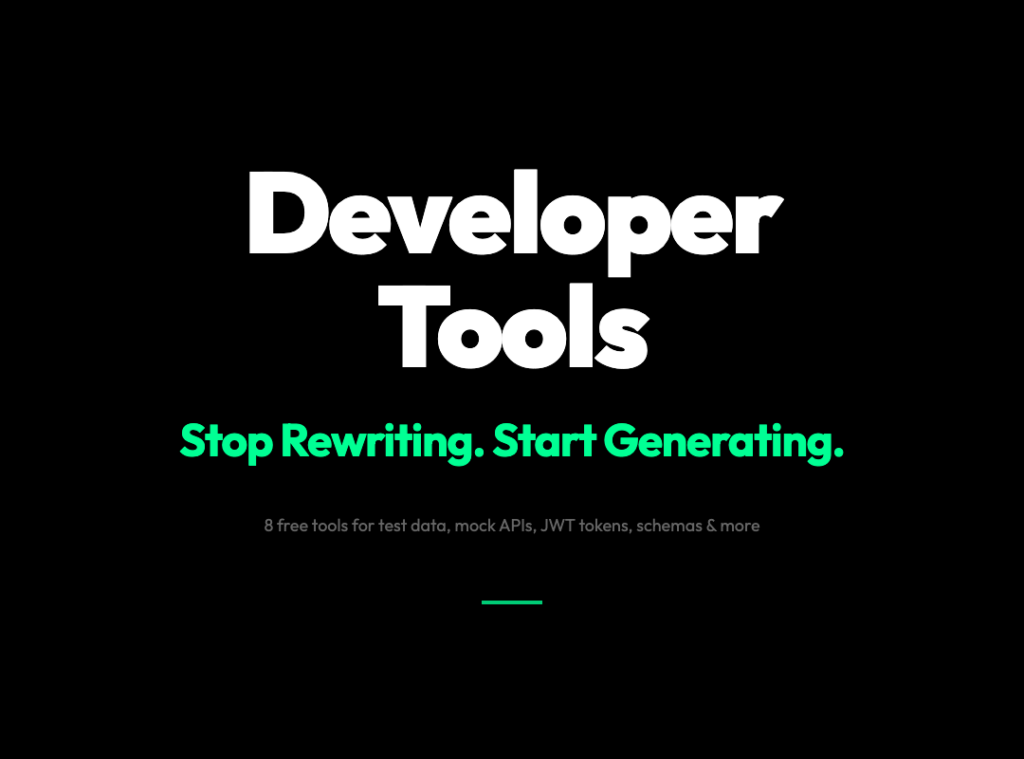 8 Free Developer Tools That Replace the Work You Keep Doing Manually