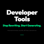 8 Free Developer Tools That Replace the Work You Keep Doing Manually