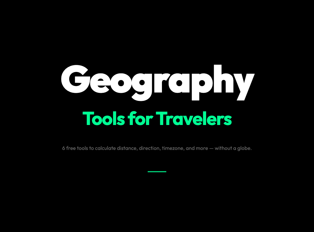 Stop Trusting Flat Maps for Distance: 6 Free Geography Tools Every Traveler Needs