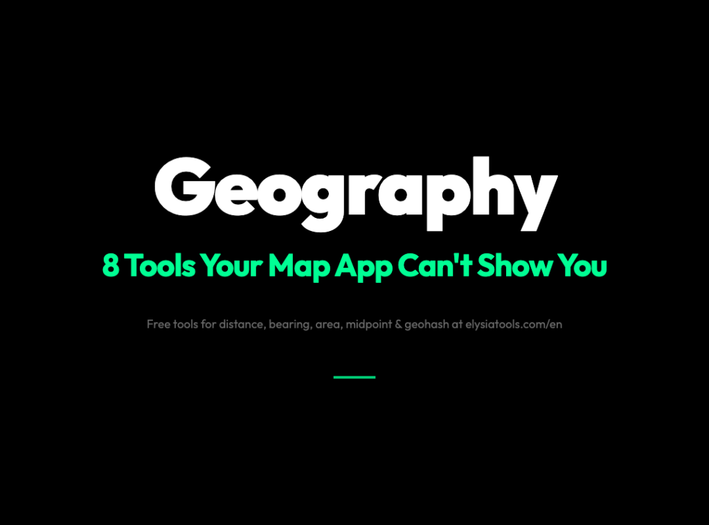 8 Free Geography Tools That Reveal What Your Map App Is Hiding From You