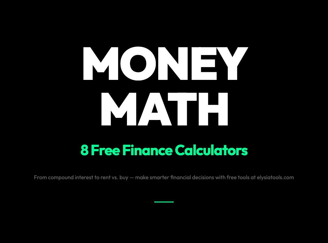 8 Free Finance Calculators That Will Transform How You Think About Money