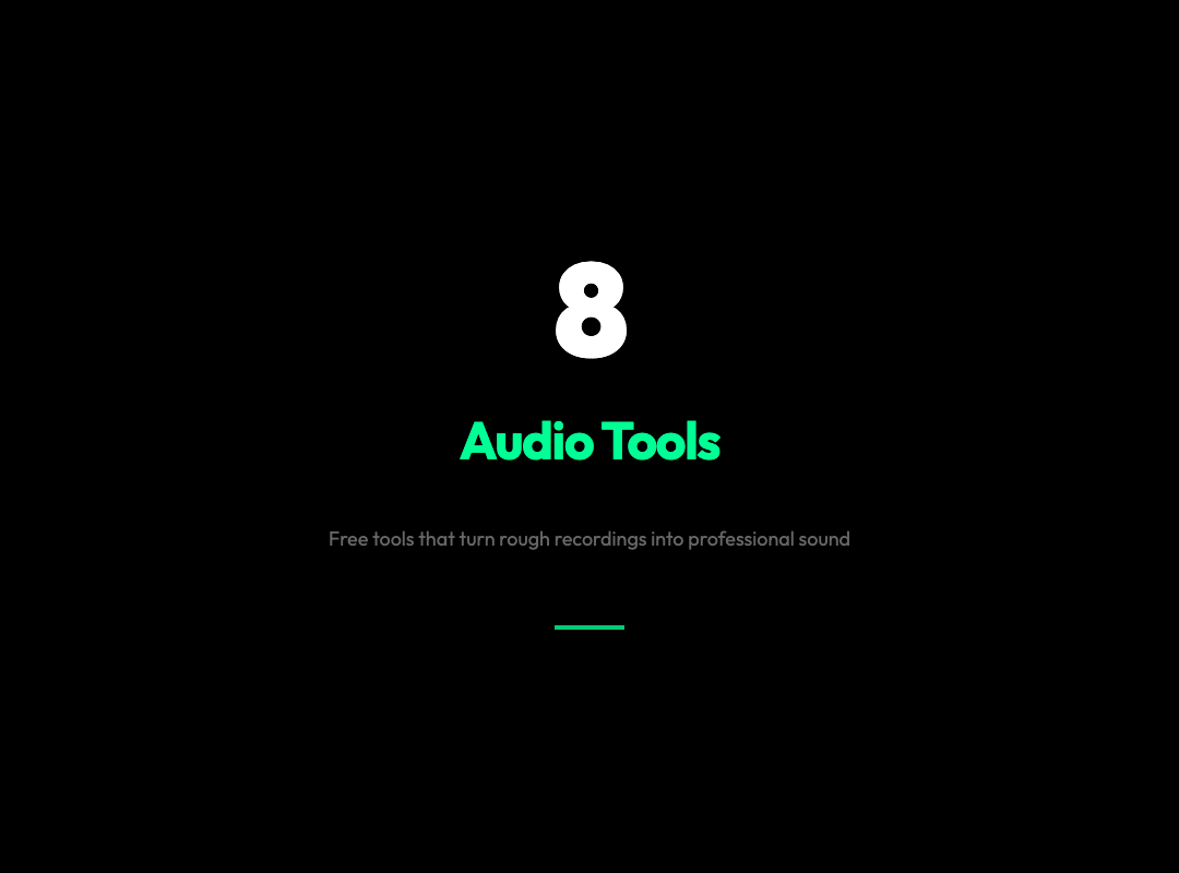 8 Free Audio Post-Production Tools That Turn Rough Recordings Into Professional Sound
