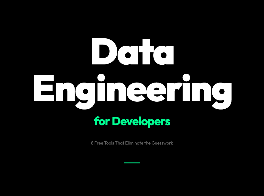 8 Free Data Engineering Tools for Debugging Without the Guesswork - COSESAI