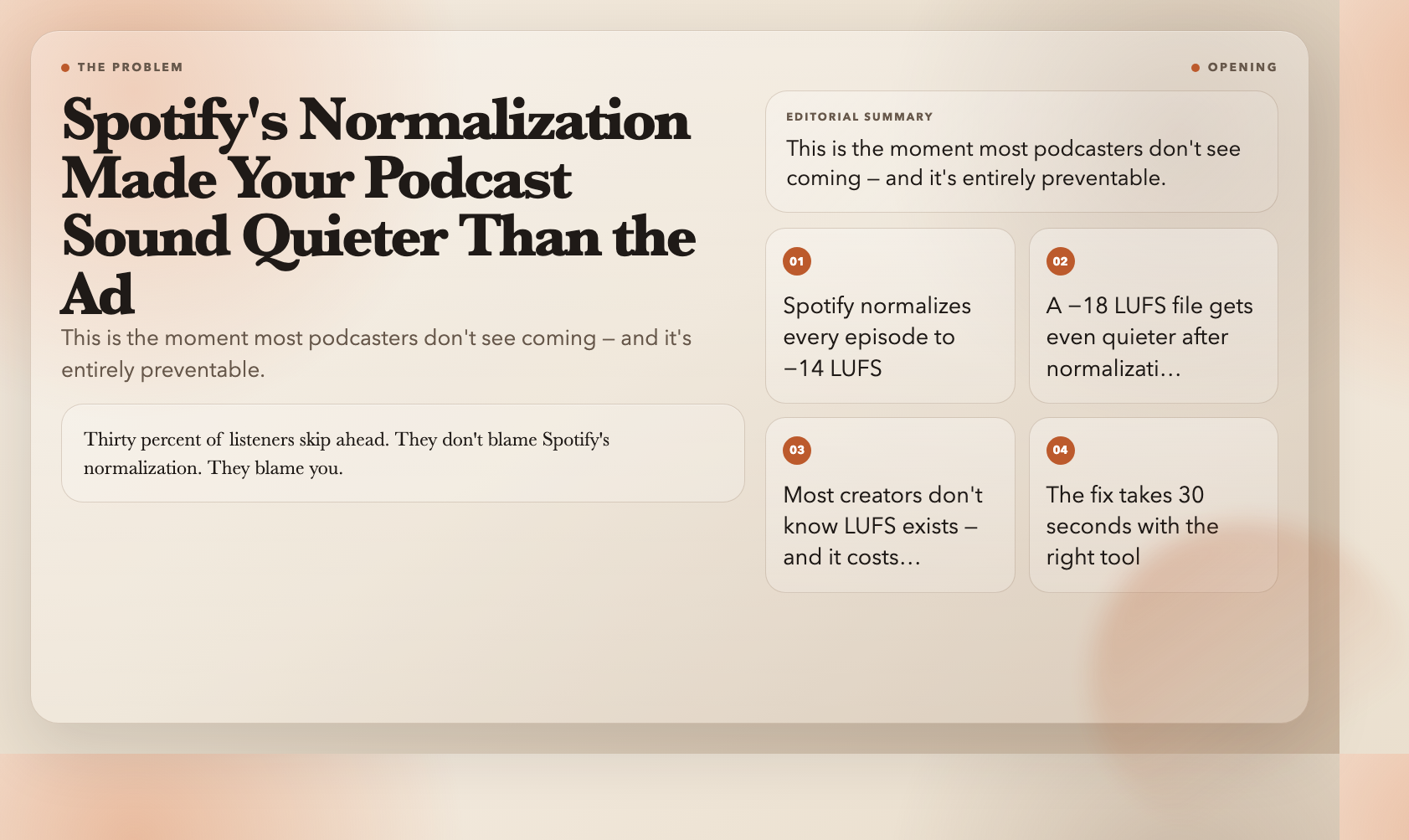 Spotify Normalization Hook