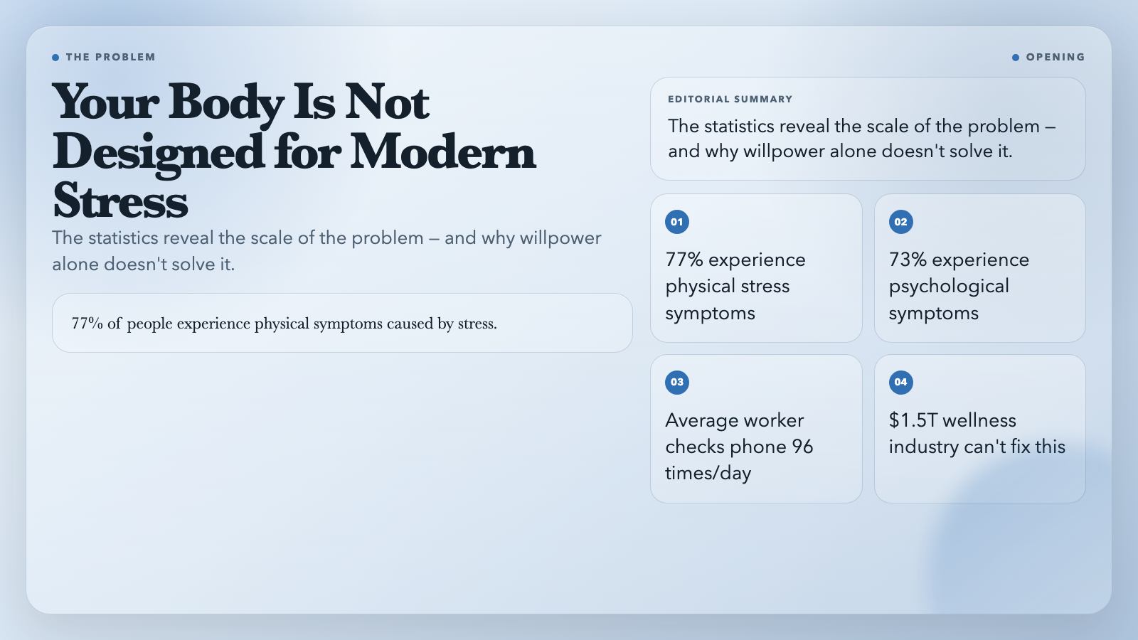 Stress Statistics
