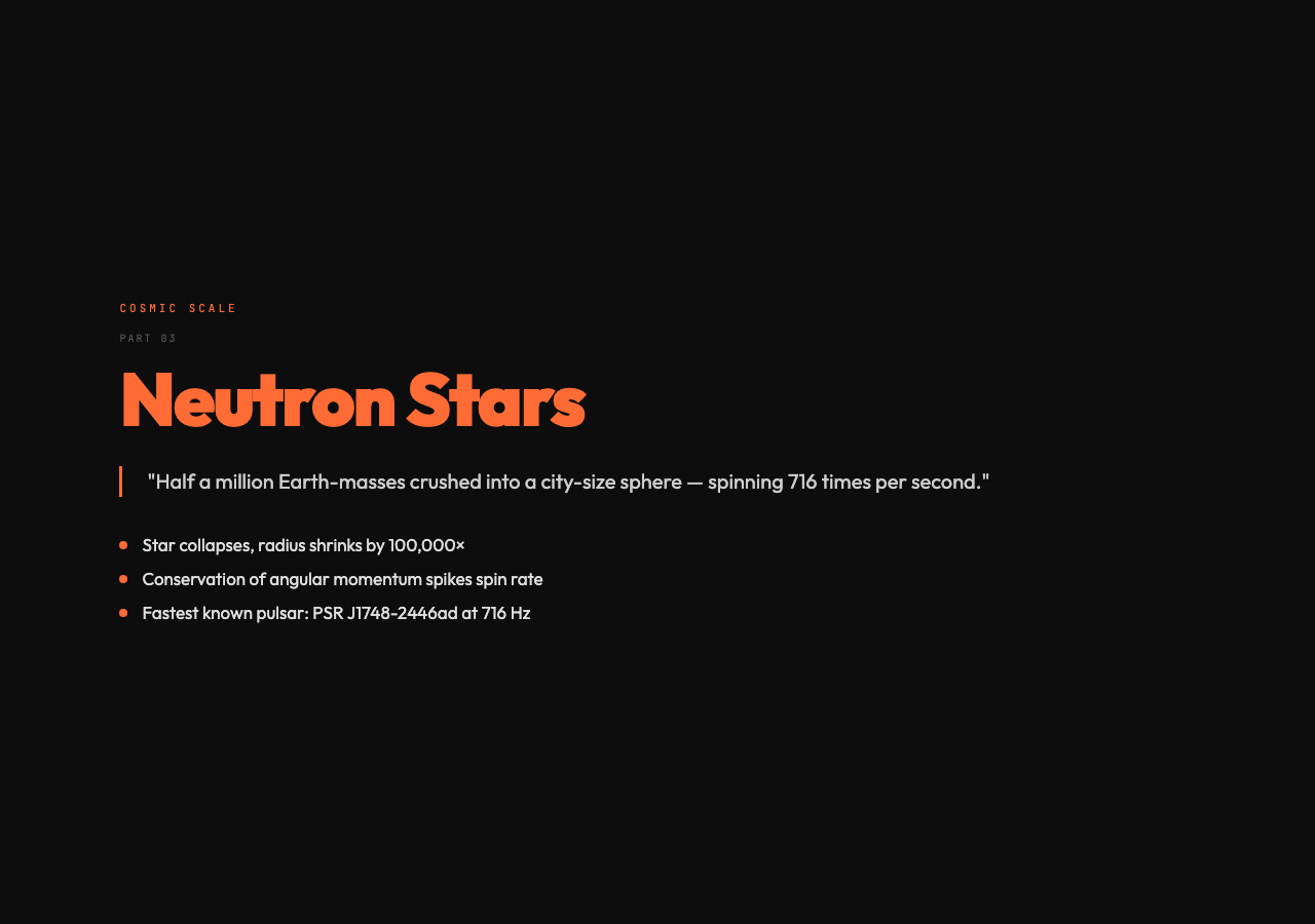Neutron Stars