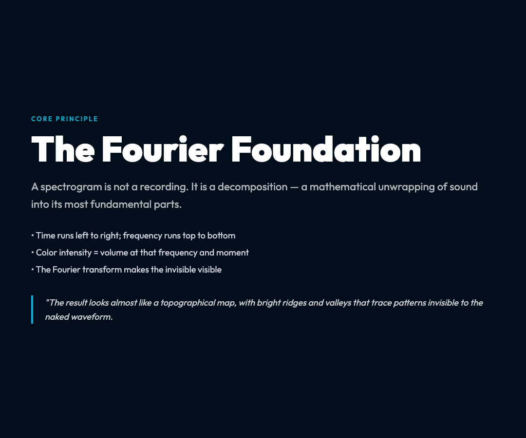The Fourier Foundation