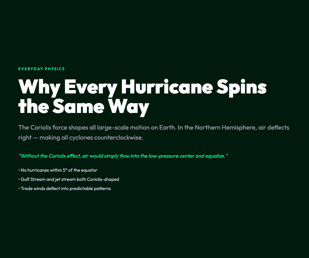 Hurricane Spin