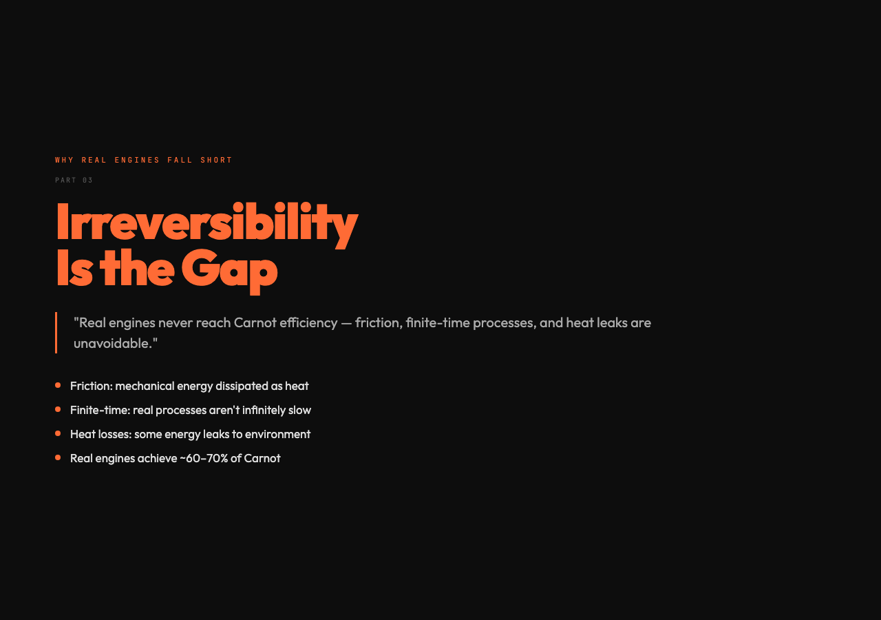 Irreversibility