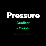 Why Weather Moves the Way It Does: The Pressure Gradient and Coriolis Forces Behind Every Storm