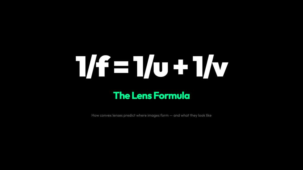 Why a Convex Lens Can Show You What’s Not Really There