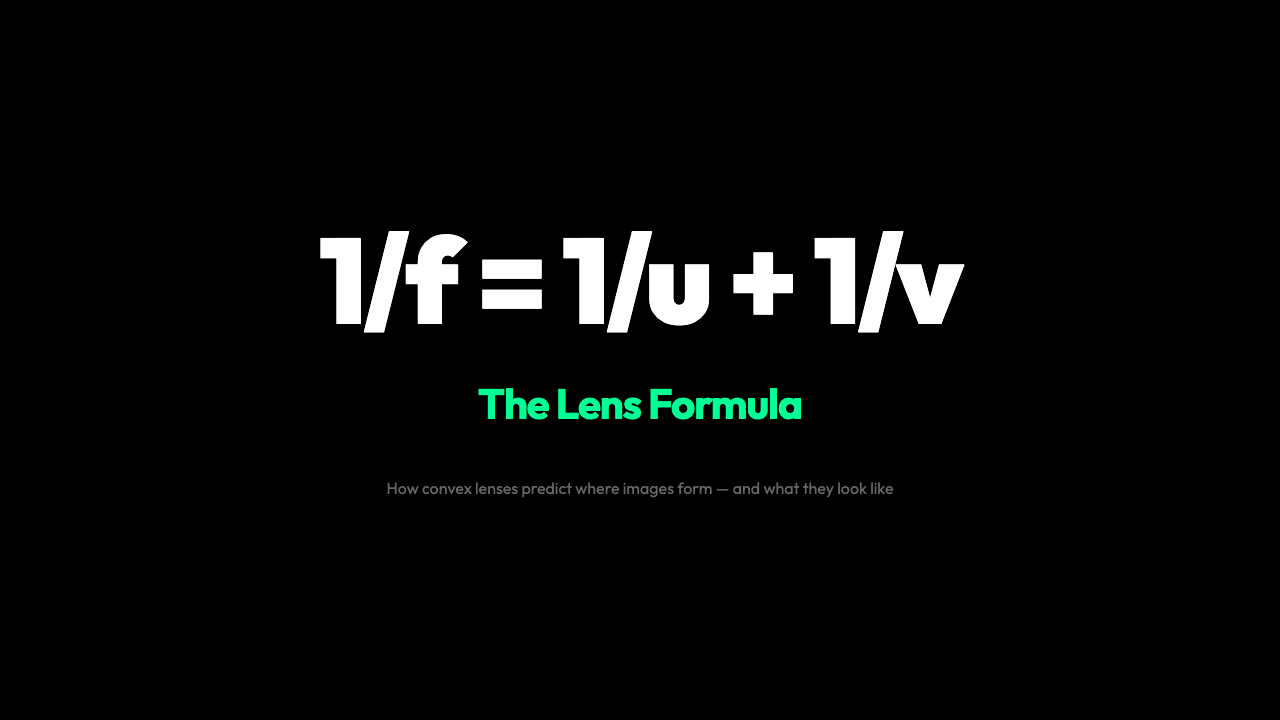 Why a Convex Lens Can Show You What’s Not Really There