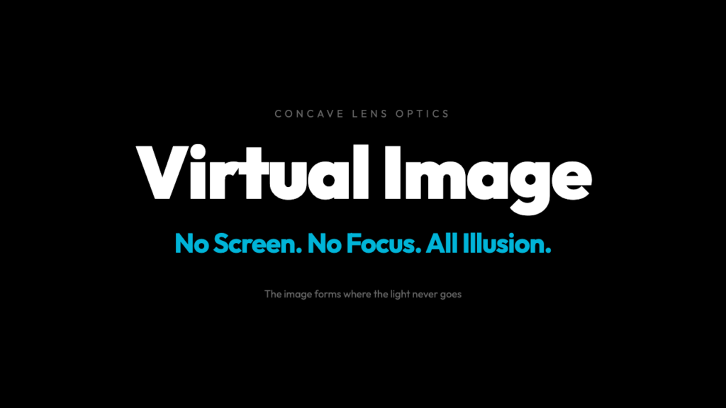 Why a Concave Lens Always Shows You What Isn’t Really There