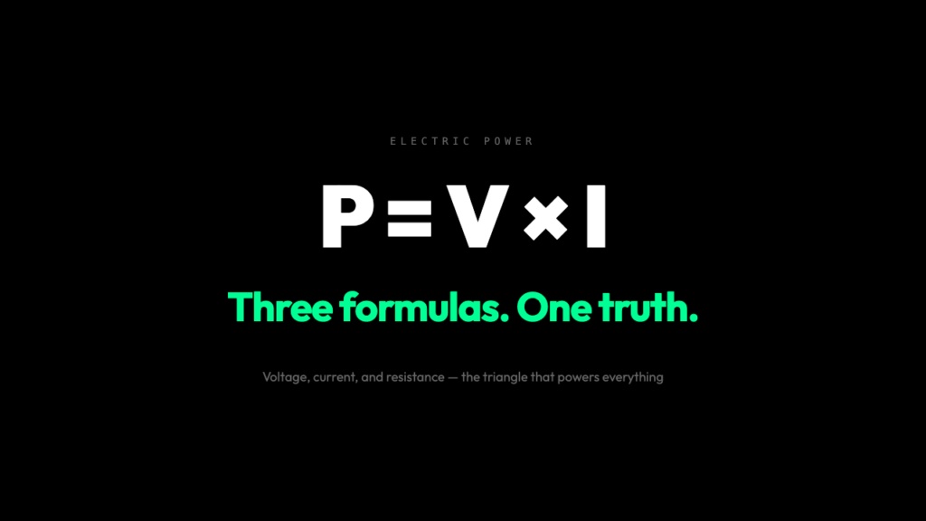 Why Your Electric Bill Is Written in Watts: The Physics of Power
