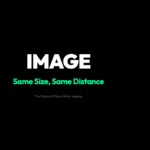 Plane Mirror Imaging - Same Size, Same Distance