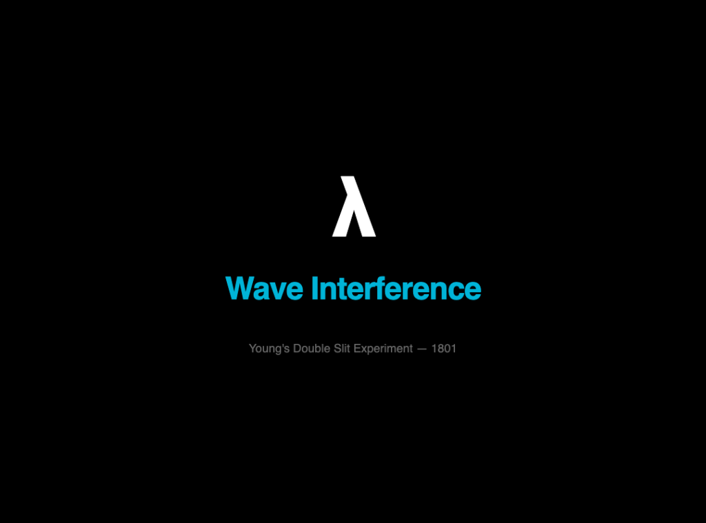Why Light Behaves Like a Wave: An Interactive Look at Young’s Double Slit Experiment