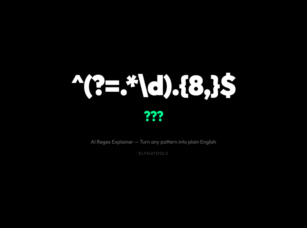 Why Your Regex Patterns Are a Mystery to Everyone — Including You