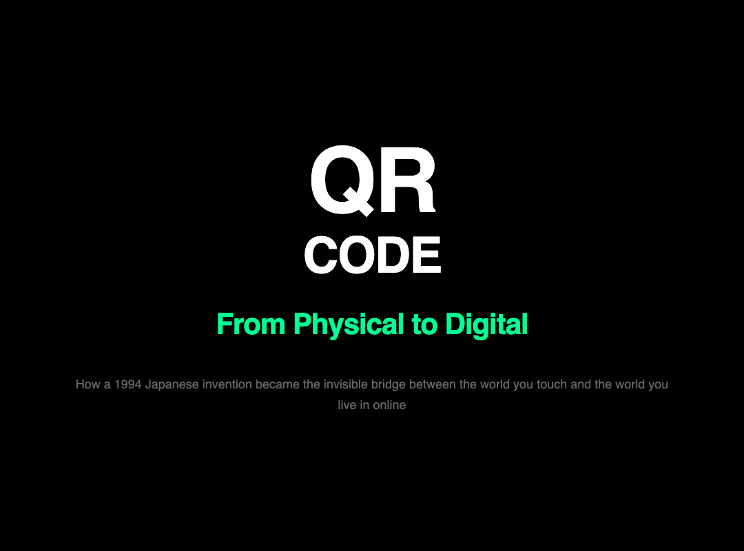 The Small Square That Connects the Physical World to the Digital One