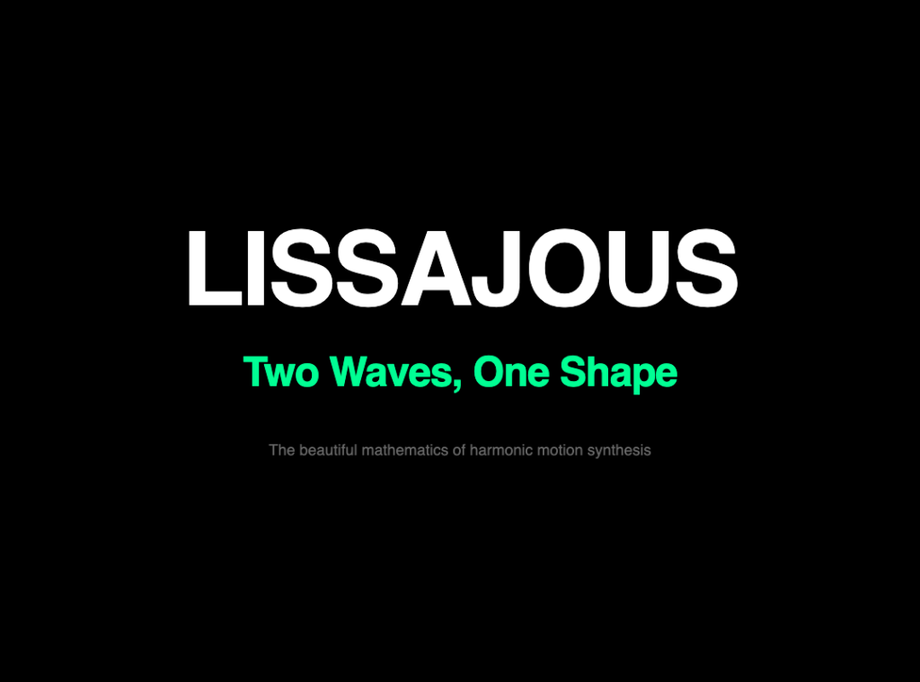 The Beautiful Math Behind the Shapes That Appear When Two Waves Collide