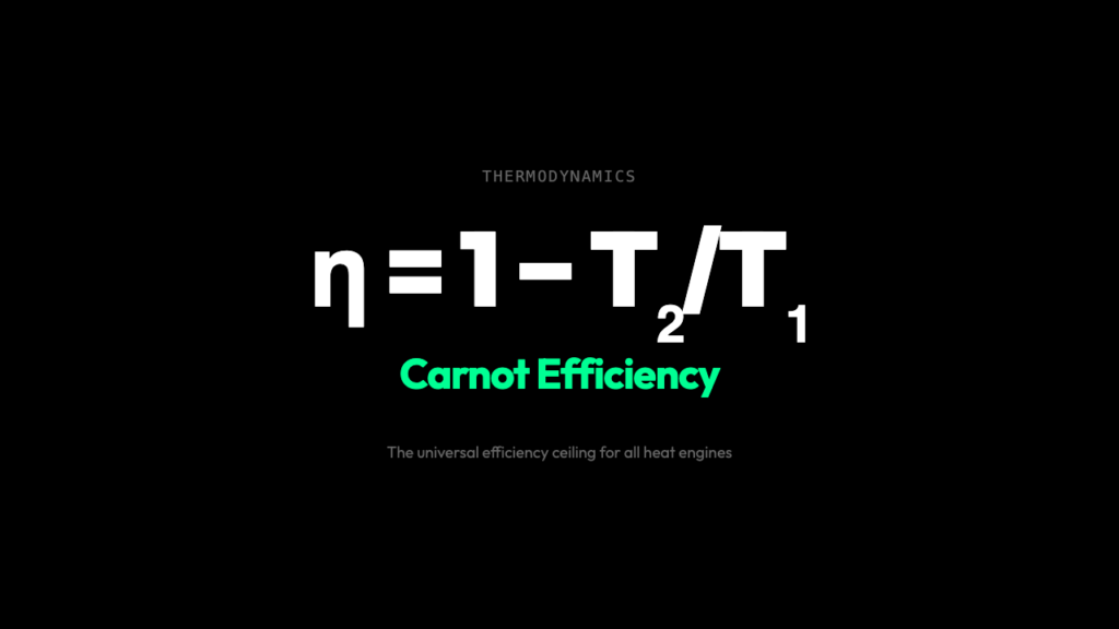 Why the Carnot Cycle Is the Ceiling Every Heat Engine Hits