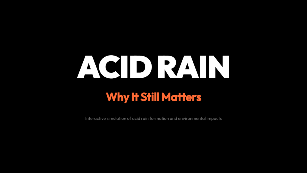 Why Acid Rain Still Matters — Even as Coal Plants Disappear